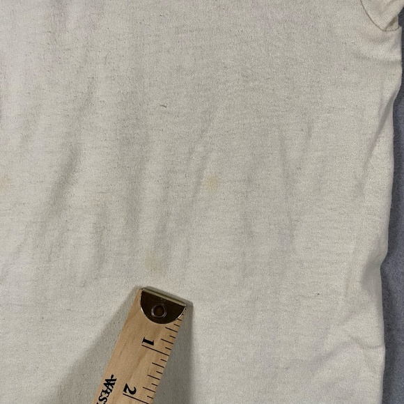 Vintage University of Michigan UofM White Blue T Shirt Logo 7 Size XL *Read - Picture 7 of 10